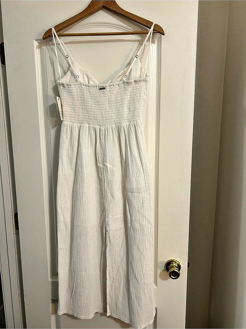 Billabong White Maxi Dress NWT